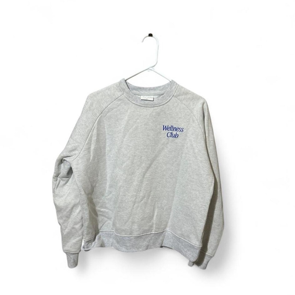 Wilo The Label Wellness Club Crewneck Sweatshirt - Gray - S